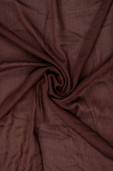 Crinkle Georgette Staller - Dark Choco