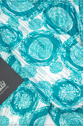 Printed Staller - Green/White - Jalbaab