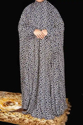 Namaz Chadar - Navy Floral