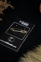 Stylish Gold Safety Pin - Jalbaab