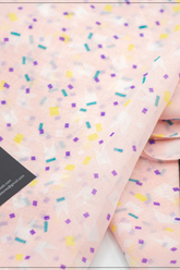 Printed Staller - Baby Pink - Jalbaab