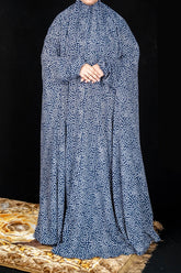 Namaz Chadar - Blue Leaves