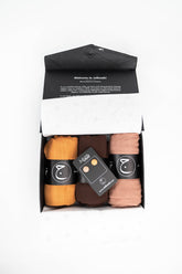 Trio Gift Box - Brown - Jalbaab