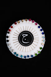 Crystal Pin Wheel - Jalbaab