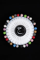 Multi Crystal Ball Wheel - Jalbaab