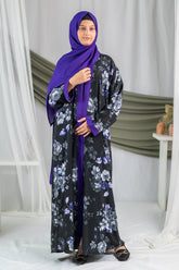 Bahaar 2.0 - Purple Flowered Printed Flapped