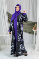 Bahaar 2.0 - Purple Flowered Printed Flapped