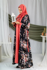 Bahaar 2.0 - Pink Flowered Printed Flapped