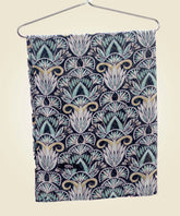 Multi With Black Printed Staller - Black - Jalbaab