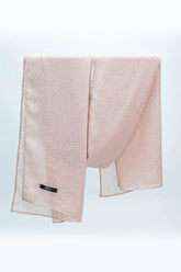 Dot Printed Staller - Baby Pink - Jalbaab