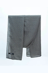 Arrow Art Printed Staller - Black - Jalbaab