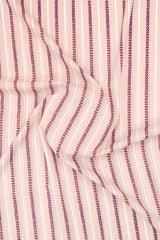 Lined Printed Staller - Light Pink