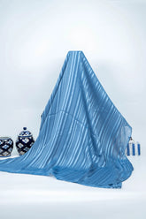 Sapphire Silk Georgette Staller - Jalbaab