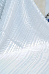 Sapphire Silk Georgette Staller - White - Jalbaab