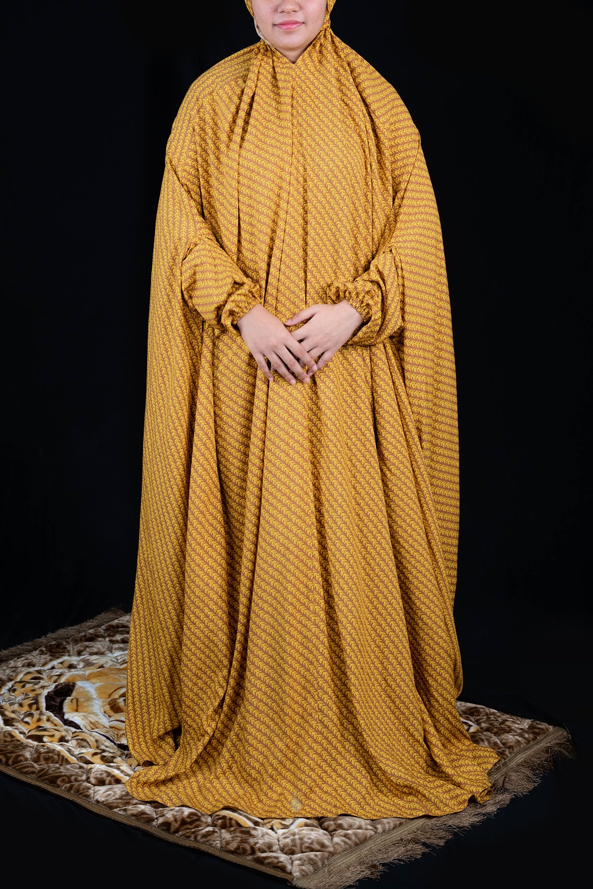 Namaz Chadar - Mustard