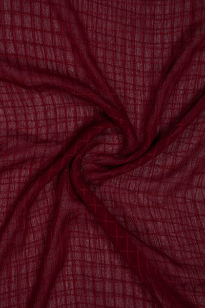 Cubical Textured Georgette Staller - Jalbaab