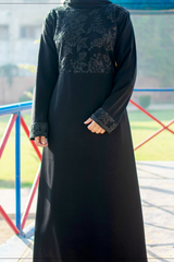 Embroidered Design - Black