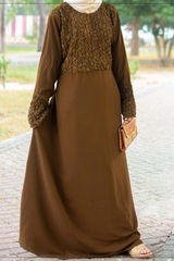 Designed Maxi - Brown