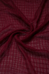 Cubical Textured Georgette Staller