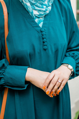 V Neck Maxi Abaya