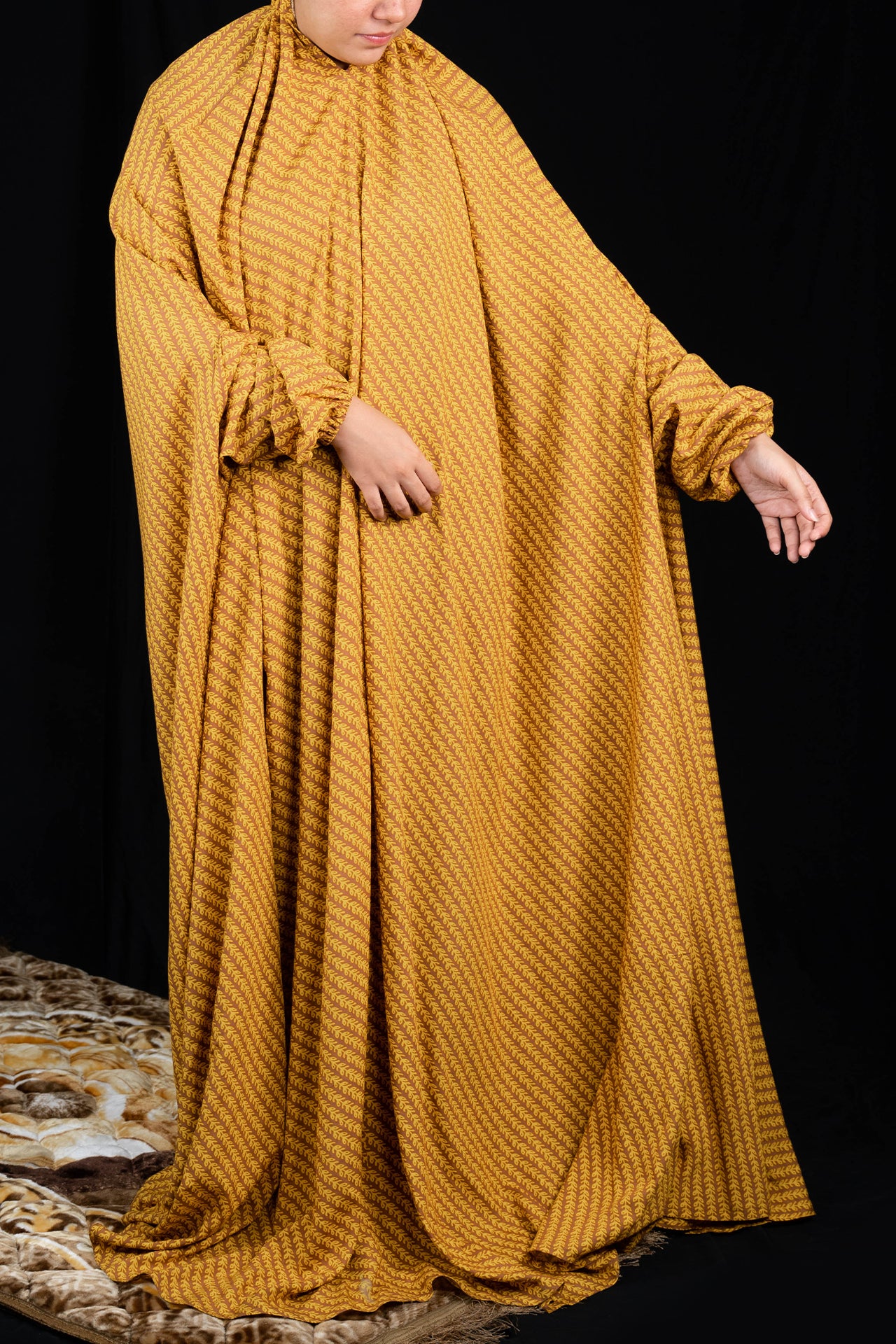 Namaz Chadar - Mustard