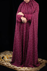 Namaz Chadar - Burgundy