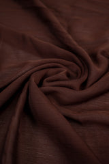 Crinkle Georgette Staller - Dark Choco