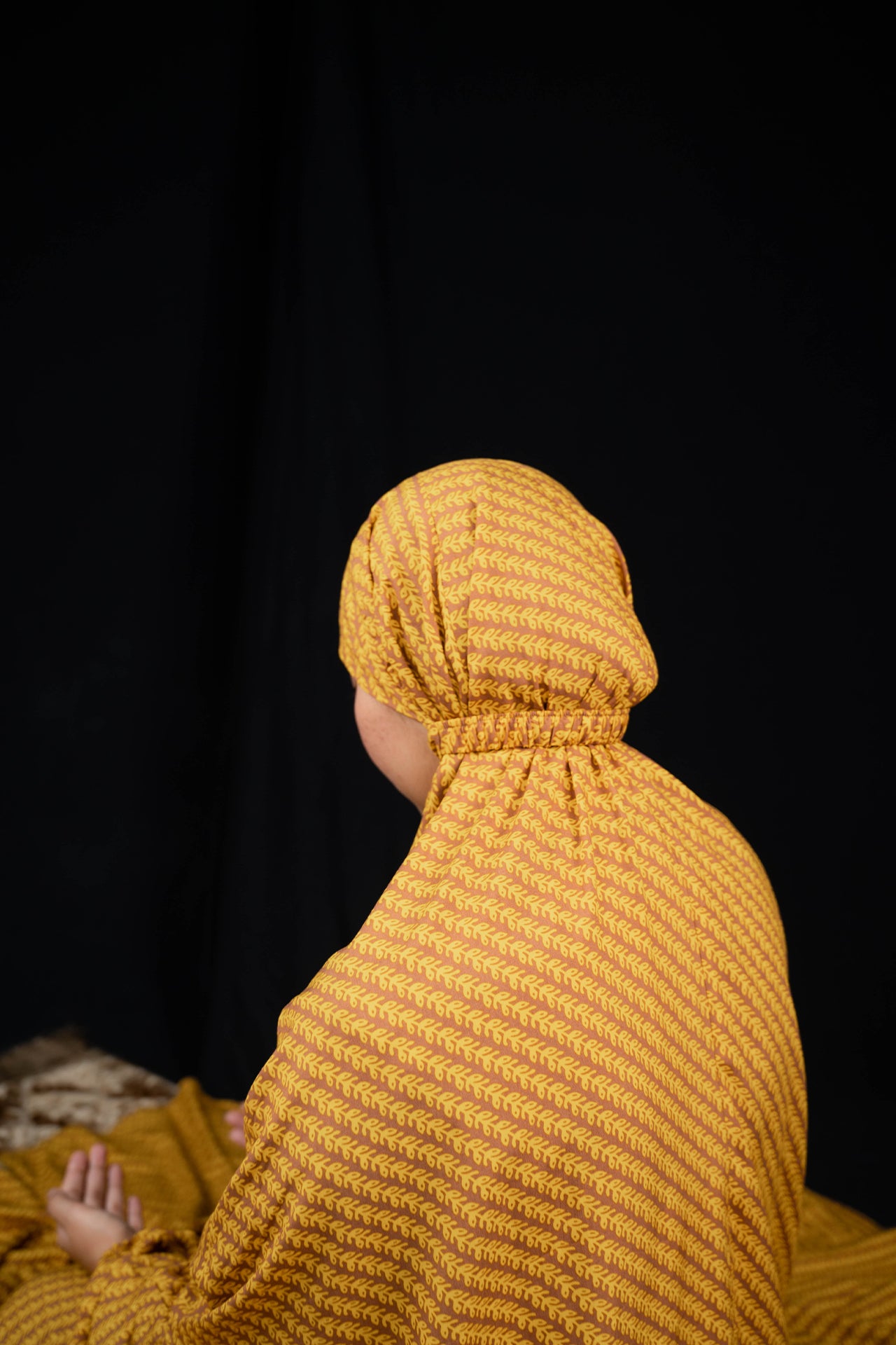Namaz Chadar - Mustard