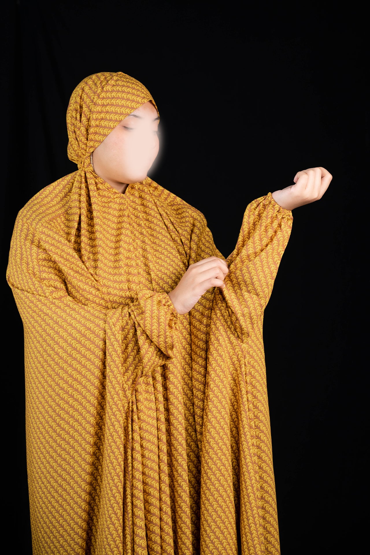 Namaz Chadar - Mustard