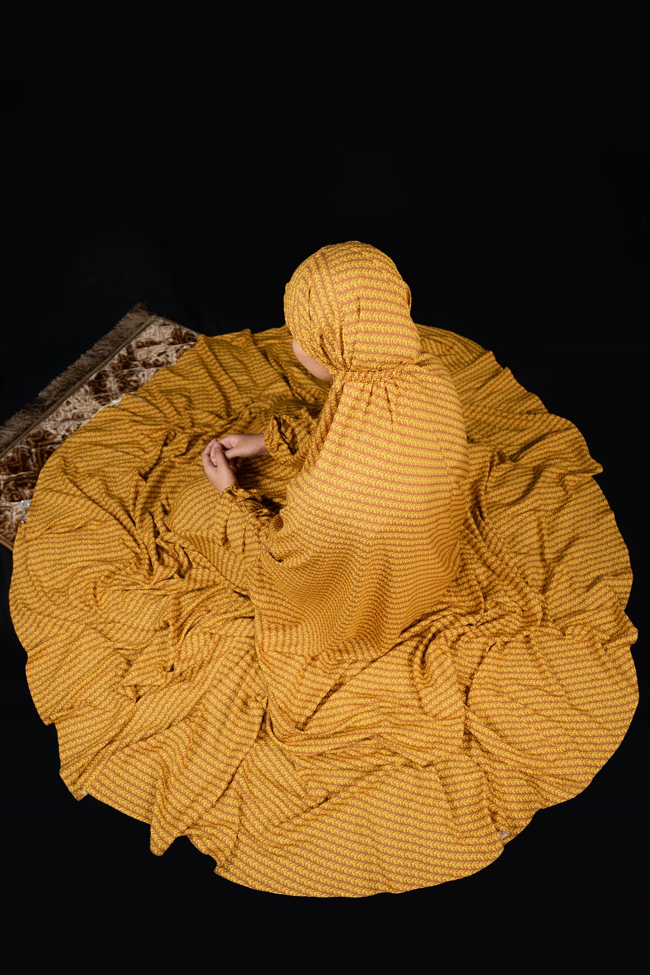 Namaz Chadar - Mustard