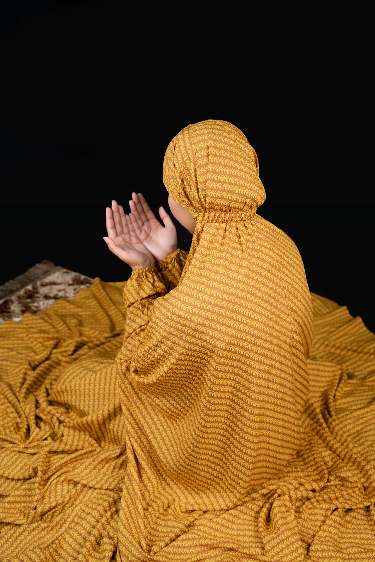Namaz Chadar - Mustard