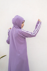 Hoodie Abaya – Lavender