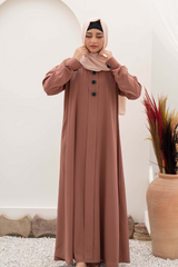 Turkish Style Maxi Abaya - Meaty - Jalbaab