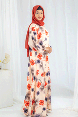 Nashwa P2.0 - Pirnted Maxi Abaya