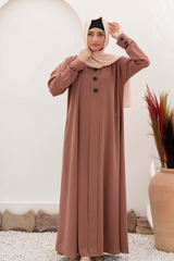 Turkish Style Maxi Abaya - Meaty - Jalbaab
