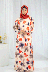 Nashwa P2.0 - Pirnted Maxi Abaya