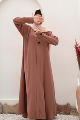 Turkish Style Maxi Abaya - Meaty - Jalbaab