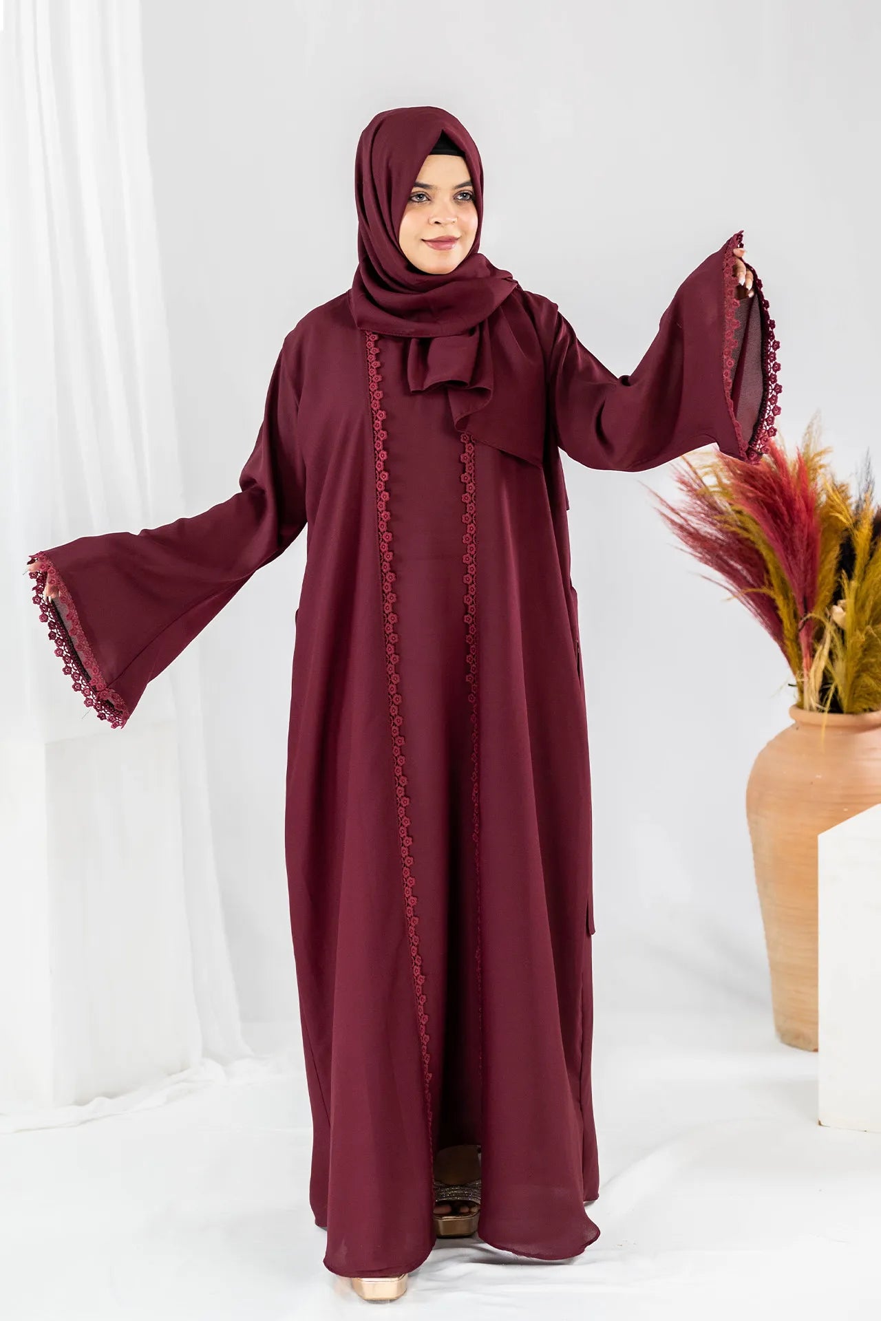 Hanan -  Classic Maroon