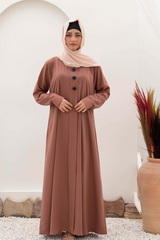 Turkish Style Maxi Abaya - Meaty - Jalbaab