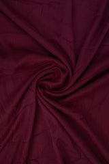 Crinkle Georgette Staller - Maroon