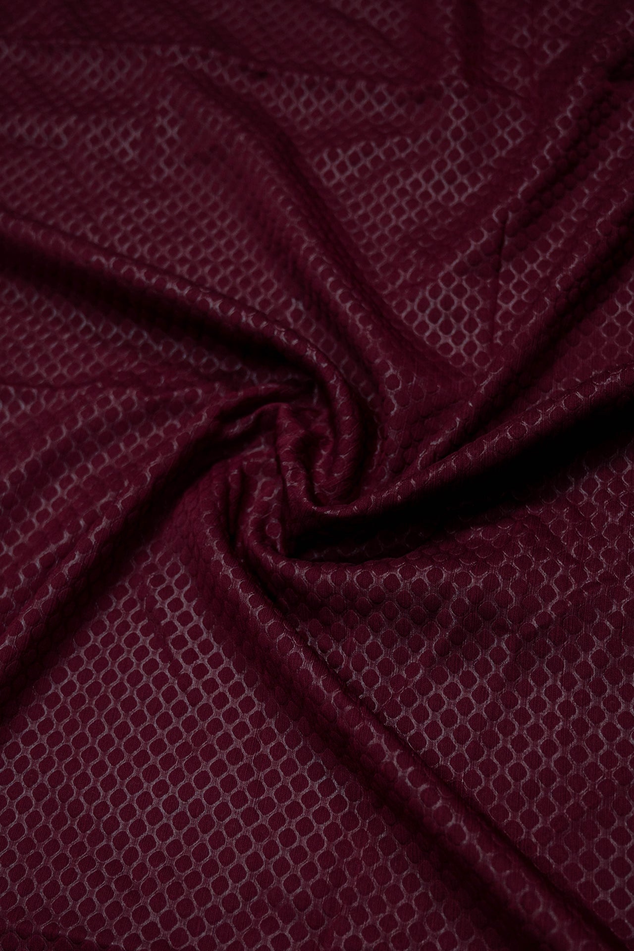 Bubble Dot Textured Staller - Maroon