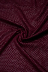 Bubble Dot Textured Staller - Maroon