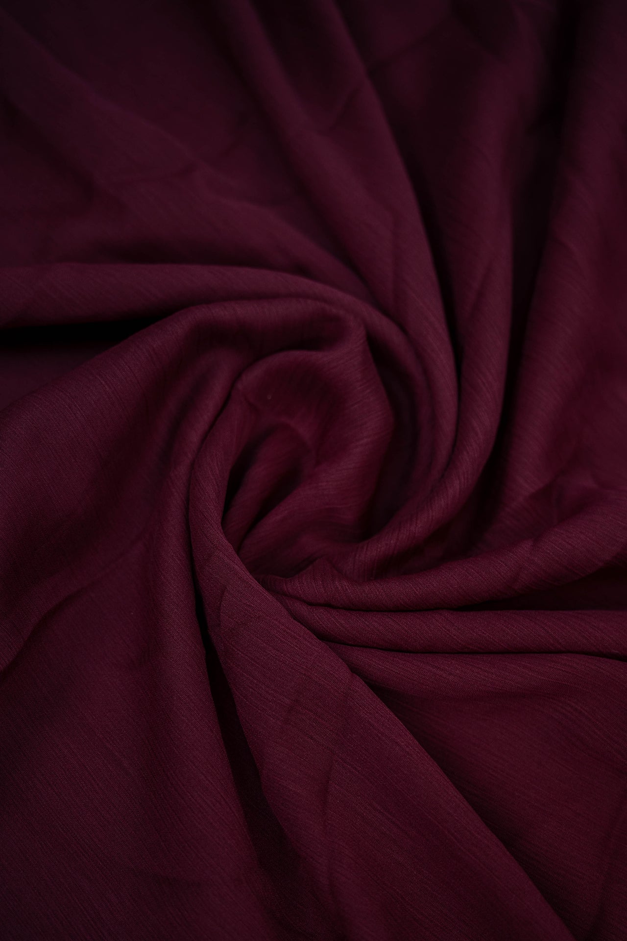 Crinkle Georgette Staller - Maroon