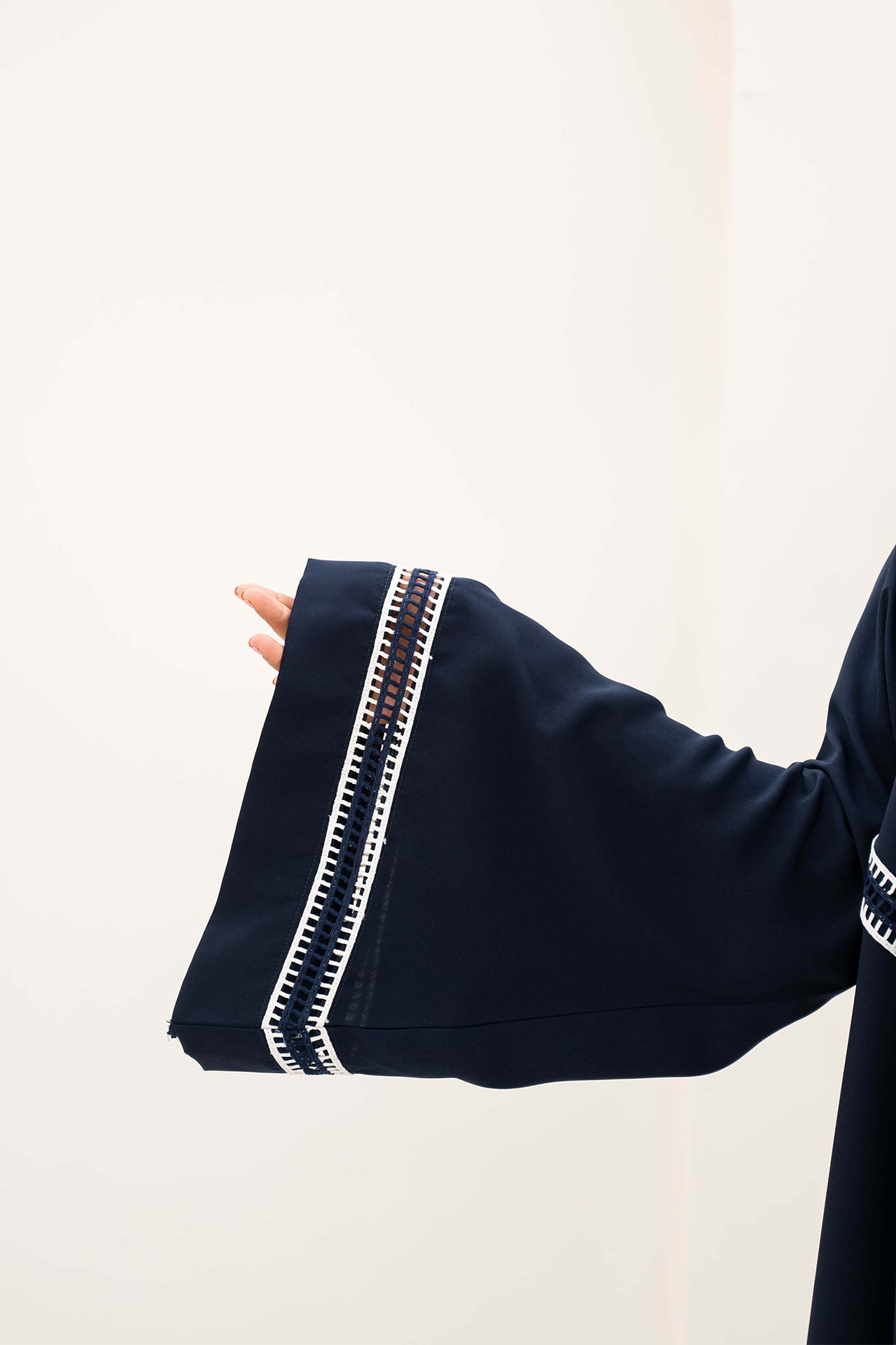 V Charm Maxi Abaya - Royal Navy