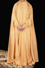 Namaz Chadar - Saffron