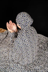 Namaz Chadar - Navy Floral