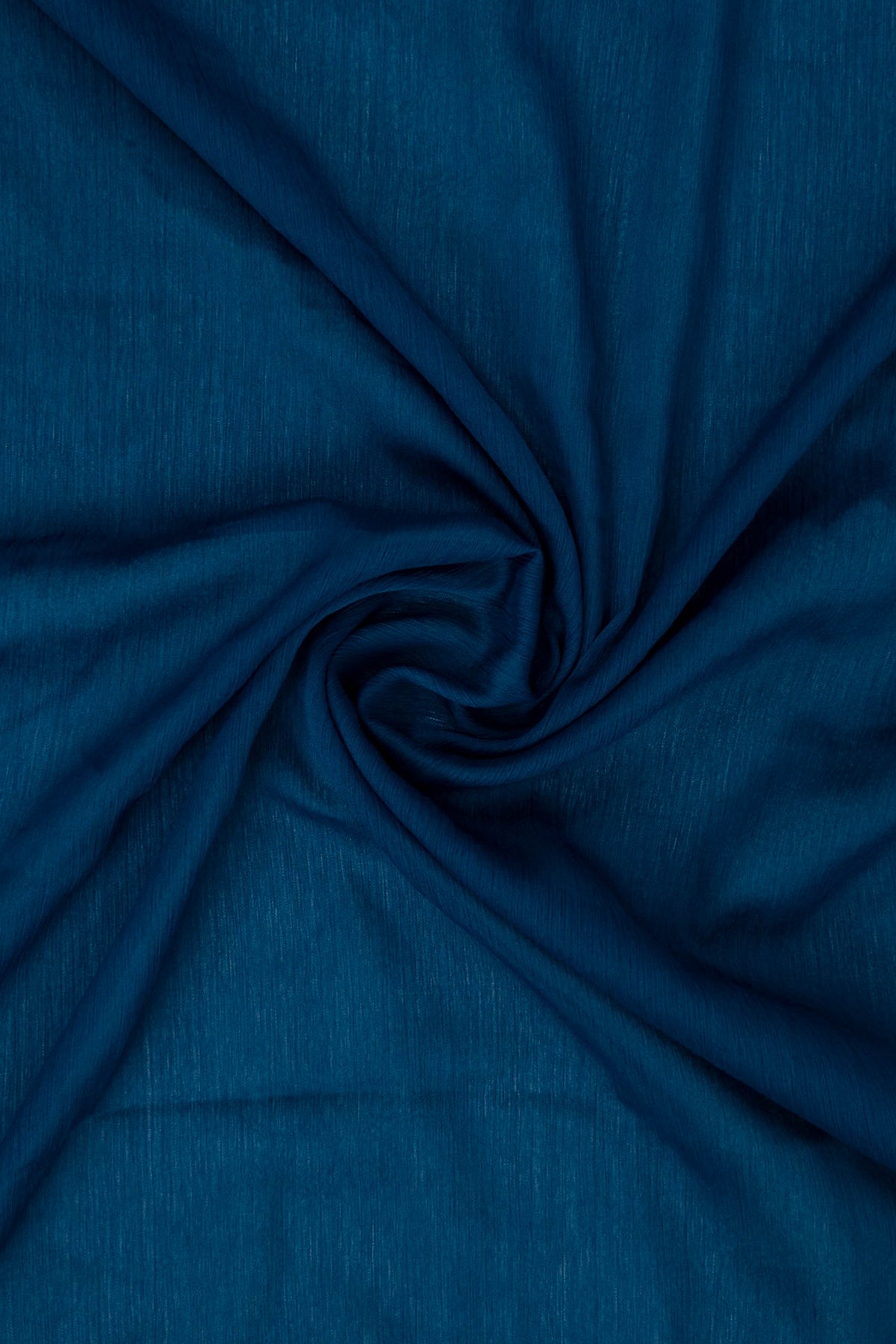 Crinkle Georgette Staller - Teal Blue