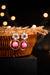 Pearl And Star Earrings - Jalbaab