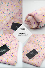 Printed Staller - Baby Pink