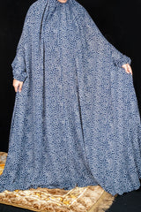 Namaz Chadar - Blue Leaves
